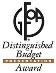 GFOA Distinguished Budget Presentation Award logo